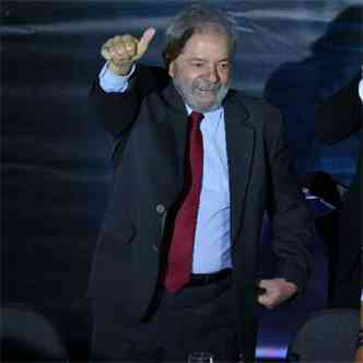 Ex-presidente Luiz Incio Lula da Silva(foto: Nelson Almeida)