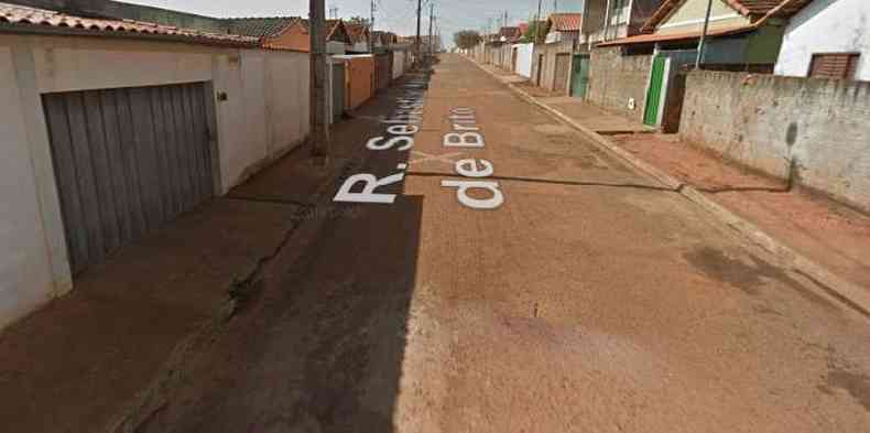 Confuso aconteceu na casa do suspeito no bairro Aristides Vieira de Mendona(foto: Google Street View)