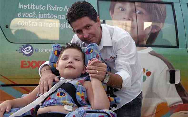 Ele  a primeira criana da Amrica Latina a receber um marcapasso diafragmtico(foto: Beto Magalhaes/EM/D.A.Press)