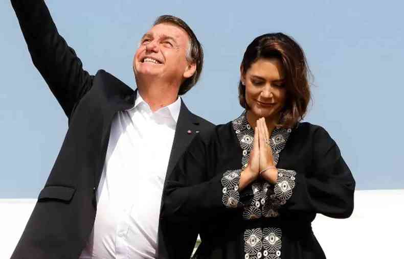 Bolsonaro e Michelle 