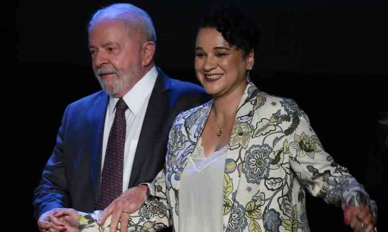 Lula e presidente do Banco do Brasil Tarciana Medeiros