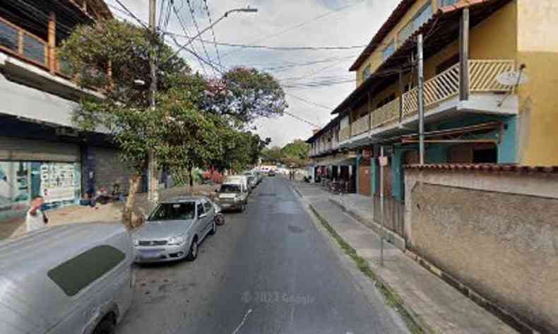 Foto da Rua Ponta Grossa, em reproduo do Google Maps
