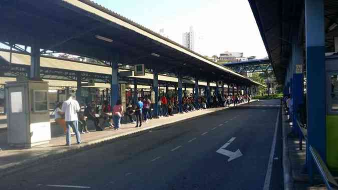 Greve de motoristas: 900 ônibus deixam de circular em BH nesta quinta-feira Edesio Ferreira/EM/D.A Press