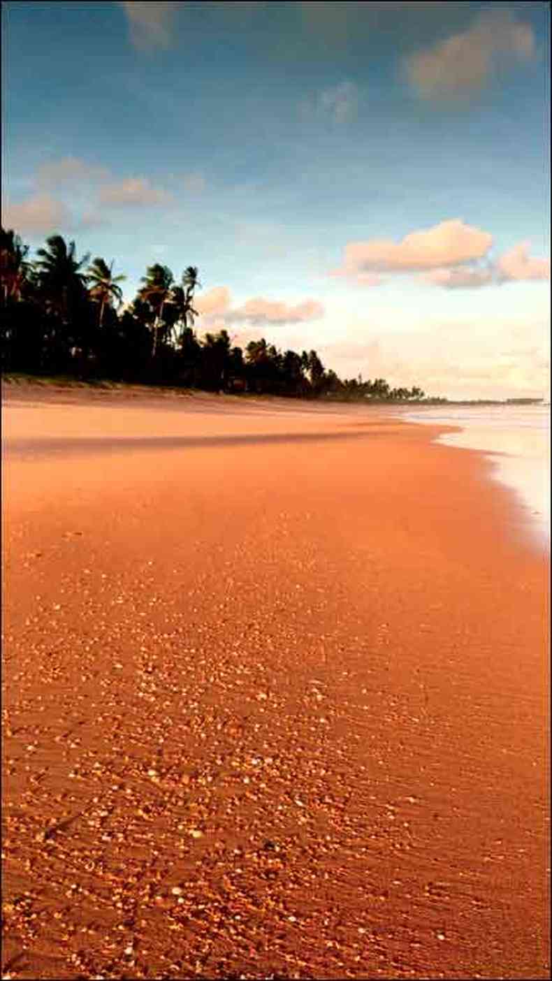  Nordeste  o principal destino dos viajantes. Praia em So Miguel dos Milagres, em Alagoas, com guas mornas e belas paisagens(foto: Leonardo Meireles/CB/D.A Press)