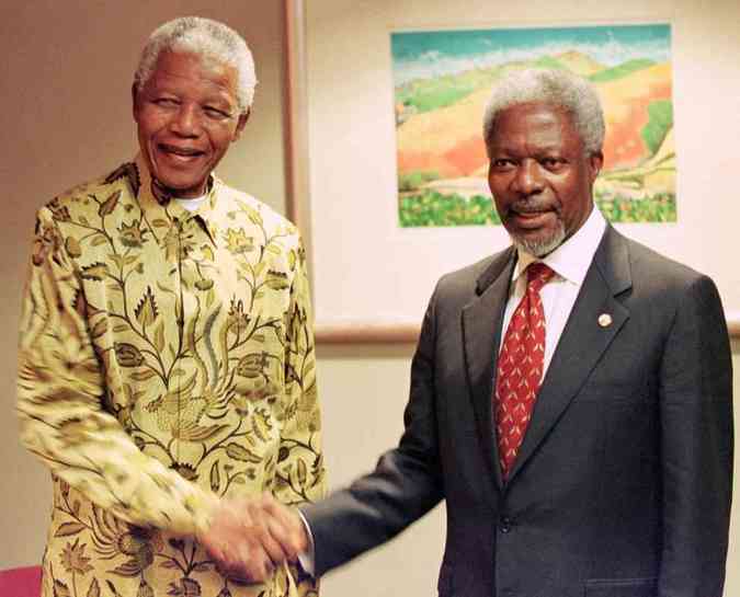 Nelson Mandela - 2 de setembro de 1998AFP / KAREL PRINSLOO