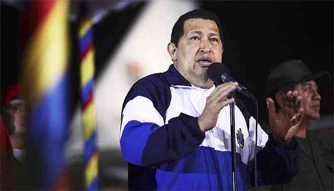 Chvez expressou suas condolncias aos familiares e parentes das vtimas(foto: REUTERS/Miraflores Palace/Handout )