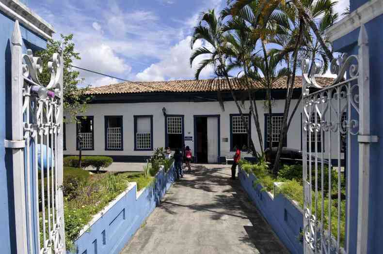 As obras na unidade de sade comearam no ano passado(foto: Juarez Rodrigues/EM/D.A Press)