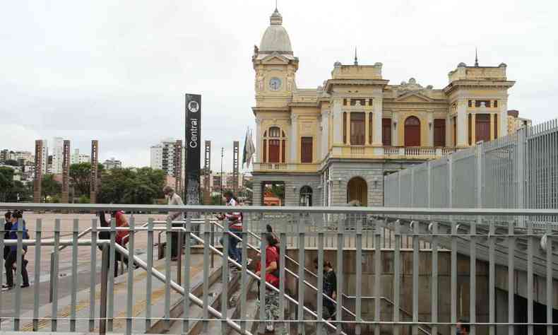 Estao central de metro de Belo Horizonte