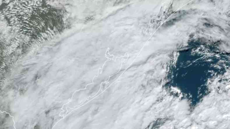 Ciclone extratropical que atingiu o sul do Brasil