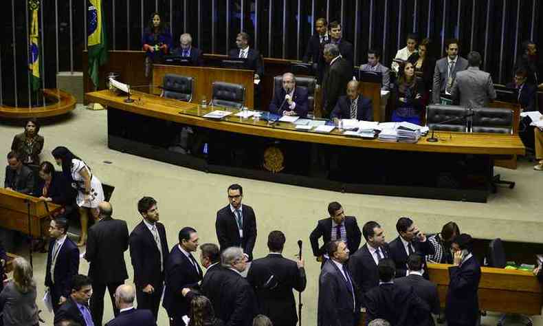 Oposio tentou adiar votao da MP 691(foto: Gustavo Lima/ Cmara dos Deputados)