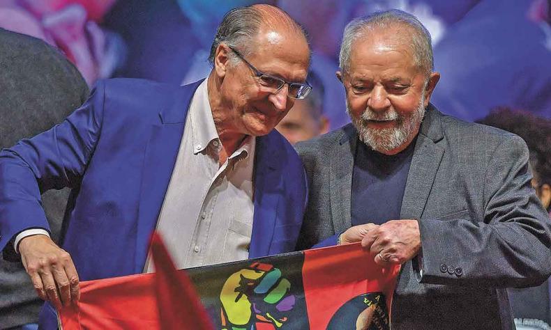 Lula e Alckmin