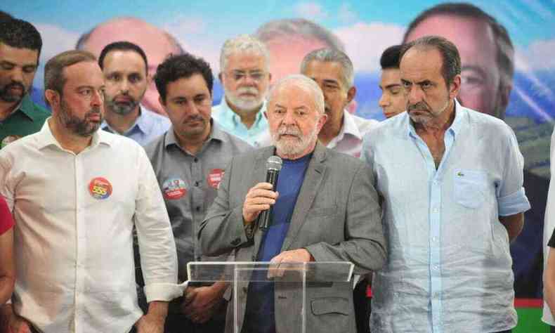 Lula, Alexandre Silveira e Kalil em Ipatinga