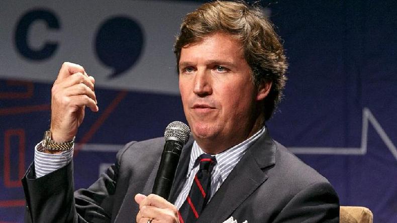 O apresentador de TV Tucker Carlson está entre os conservadores americanos que elogiaram Orbán(foto: Getty Images) Tucker Carlson