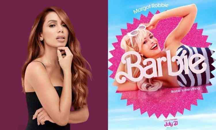 Montagem: Anitta x Barbie