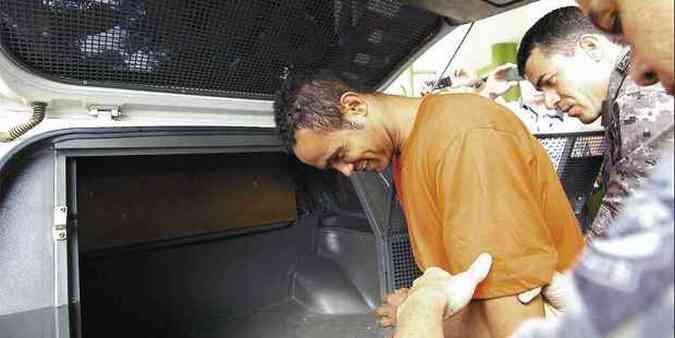 Bruno est preso em Contagem desde 2010, acusado do sumio e assassinato da modelo Eliza Samudio(foto: Cristina Horta/EM/D.A Press - 20/12/11)