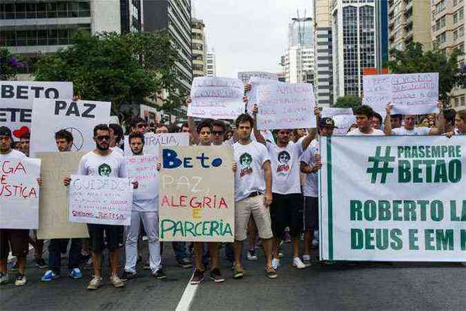 Morte de estudante gerou protestos em So Paulo(foto: AFP PHOTO/Yasuyoshi CHIBA )