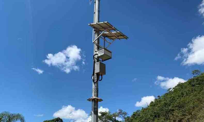 As sirenes so instaladas em locais indicados pelo PAEBM(foto: Reproduo/Vale)