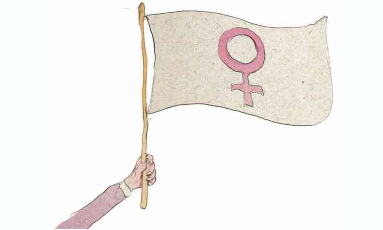 bandeira feminina
