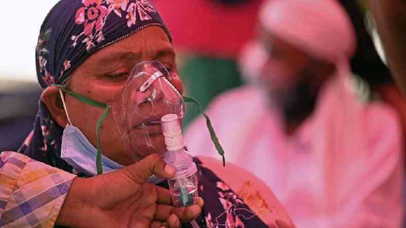 A escassez crnica de oxignio significa que muitas pessoas que poderiam ser salvas esto morrendo(foto: Getty Images)