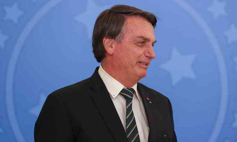 Bolsonaro no esconde seu apreo por Donal Trump(foto: Marcos Corra/PR)