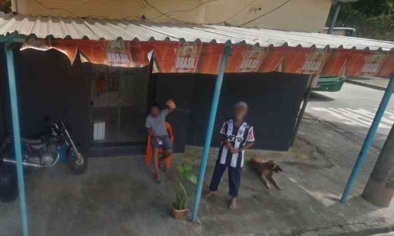 Segundo a polcia, desconhecido atirou contra duas pessoas em bar no Bairro Ribeiro de Abreu(foto: Reproduo/Google Street View)
