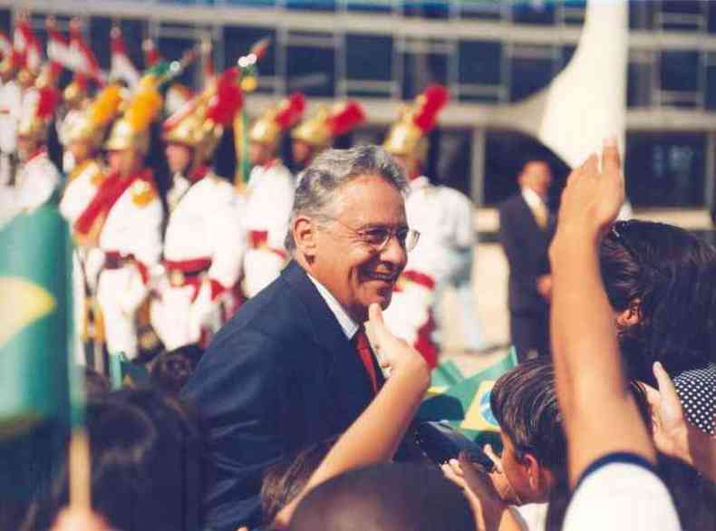 Joedson Alves/Esp. CB/D.A Press - 4/11/98(foto: FHC em 1998: foram necessrios meses de negociao para que a reforma daquele ano sasse do papel)