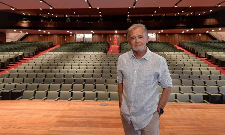 Rômulo Rocha destaca os eventos culturais no Minascentro, entre eles os shows de Maria Bethânia e Chico Buarque, e espera um 2023 ainda mais 'intenso'(foto: DIVULGAÇÃO) Administrador do minascentro, Rômulo Rocha