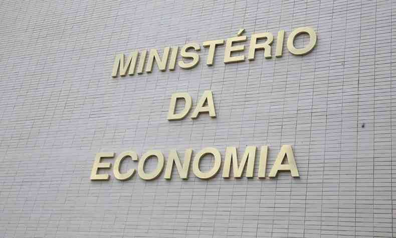 Fachada do Ministrio da economia em foto tirada em 24/2/2022