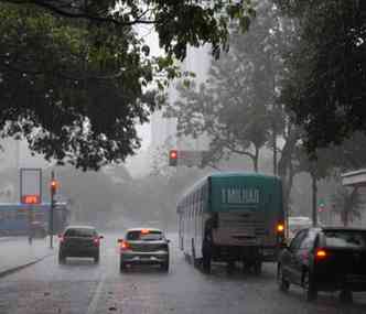 BH ter chuva leve at amanh(foto: Cristina Horta/EM.DA Press)