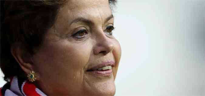 Em parecer, o MP Eleitoral afirma que no ficou caracterizada propaganda eleitoral antecipada no pronunciamento de Dilma(foto: AFP PHOTO /HEULER ANDREY )