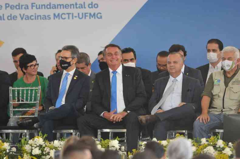 Bolsonaro esteve em Minas para liberar recursos para o metr de Belo Horizonte e para a criao do Centro Nacional de Vacinas