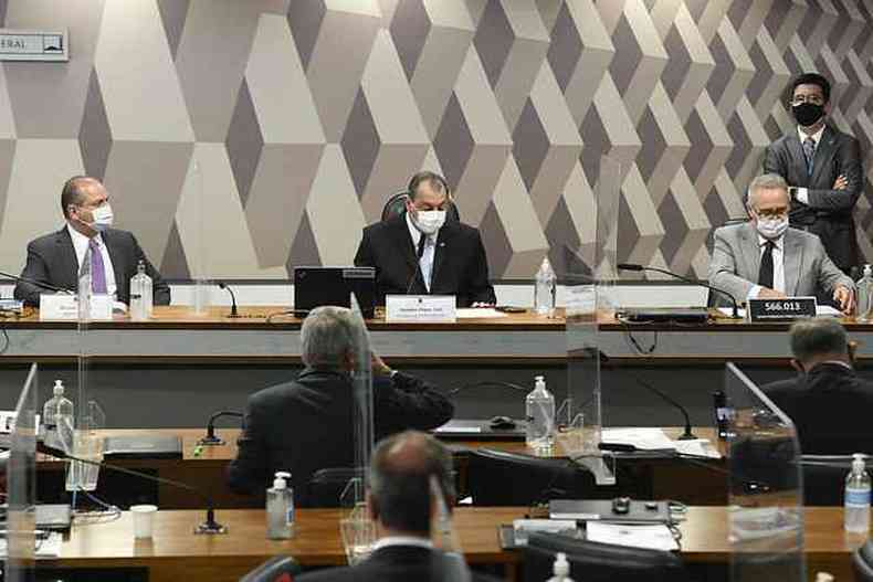 Lder do governo Bolsonaro na Cmara dos Deputados, Barros  apontado como suspeito de participar do suposto esquema de corrupo na compra da vacina Covaxin (foto: Agncia Senado/Reproduo)