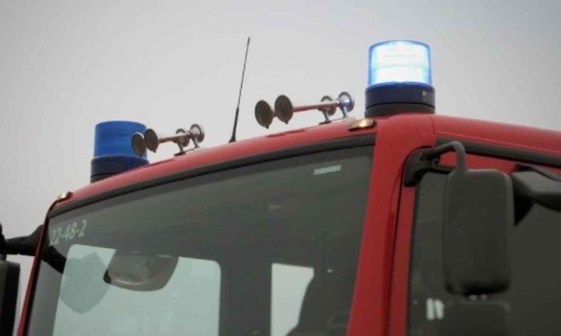 Detalhe de Sirene de viatura do Corpo de Bombeiros 