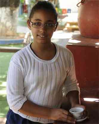 Jlia Souza, de 10 anos(foto: Jair Amaral/EM/D.A Press)