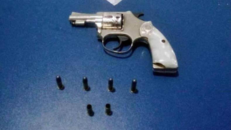Polcia Militar apreendeu arma e munies de homem que ameaou duas pessoas em Senador Jos Bento