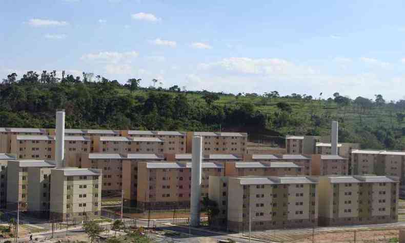 Residencial do programa em Ribeiro das Neves