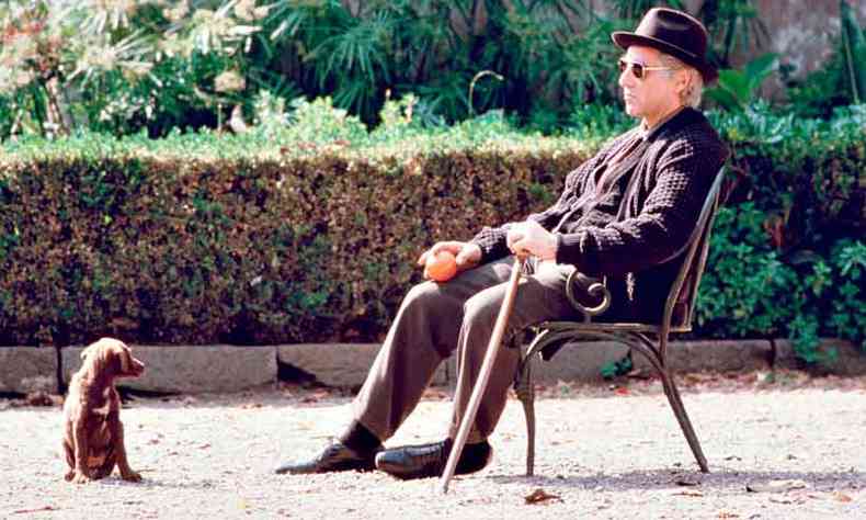 Michael Corleone (Al Pacino), o protagonista do filme de Coppola: na busca da redeno e na tentativa de cumprir a promessa de legitimar os negcios da famlia,  engolfado pelo passado como o Rei Lear, de Shakespeare(foto: PARAMOUNT/divulgaO)