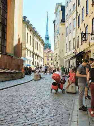 Na cidade antiga, ruas so liberadas apenas para os pedestres(foto: Teresa Caram/em/d. a press)