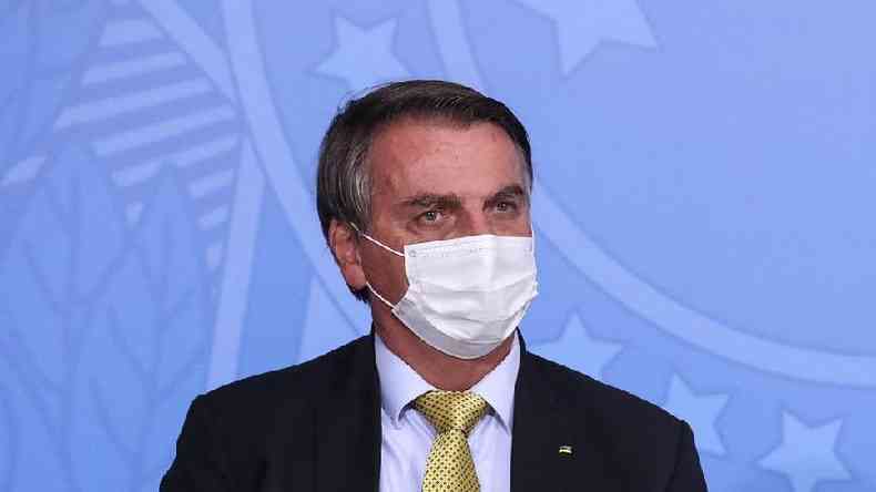 Presidente Jair Bolsonaro est pressionado por denncias de corrupo no governo dele(foto: Isac Nbrega/PR )