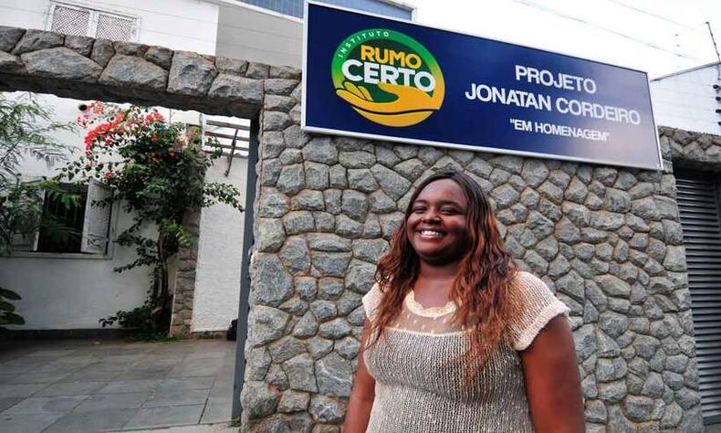 Presidente da ONG Rumo Certo, Poliana Nascimento incentiva o empreendedorismo feminino: 'As mulheres devem se permitir crescer (foto: Ramon Lisboa/EM/D.A Press) \zc\zc
