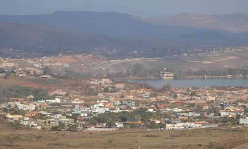 vista da cidade de Nova Lima, onde aconteceu o caso de agresso e de assdio