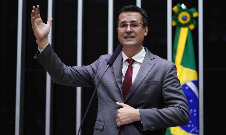 Deltan Dallagnol disparou críticas à denúncia da PGR contra Sergio Moro(foto: Pablo Valadares / Câmara dos Deputados ) Dallagnol