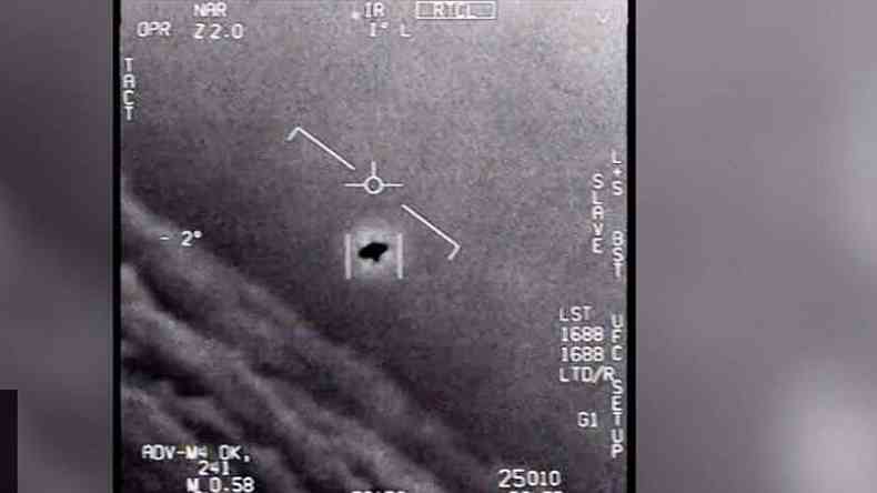 Imagem capturada por aeronave mostra Ovni analisado pela Nasa