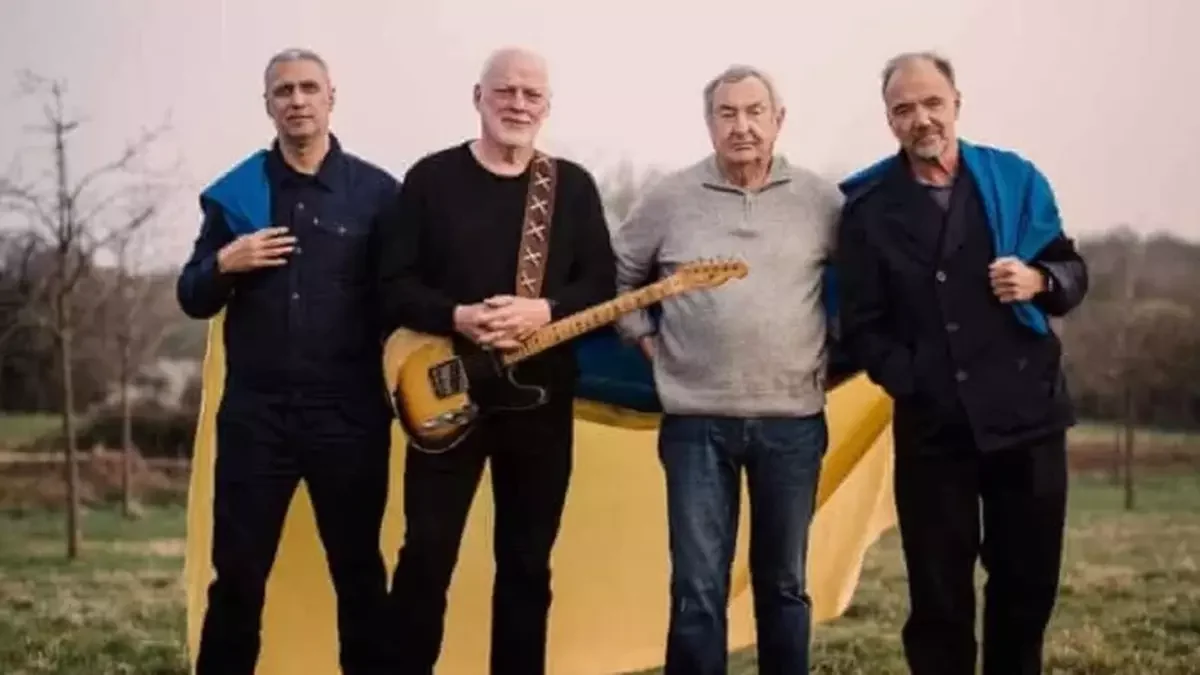 Pink Floyd volta após 28 anos com canção inédita em apoio à Ucrânia