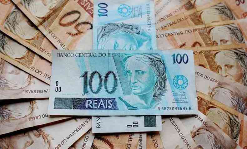 Notas de R$ 50 e R$ 100