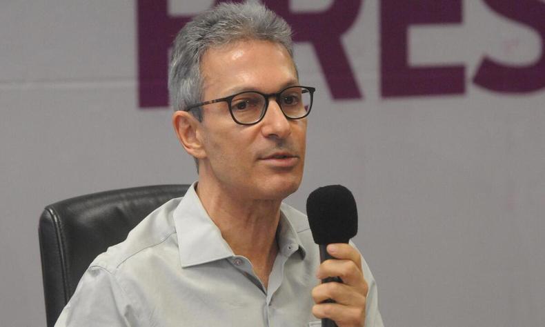 O governador de Minas Gerais, Romeu Zema