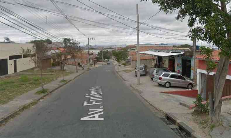 Assassinato aconteceu na Avenida Finlndia(foto: Reproduo/Google Street View)