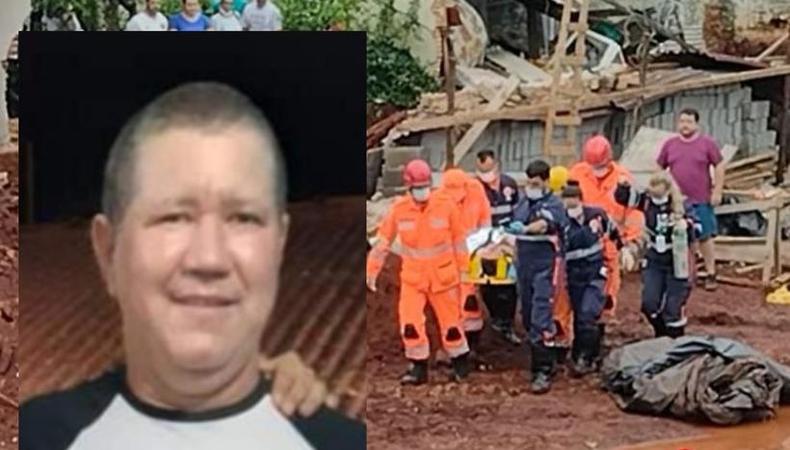 Pedreiro trabalhava na obra quando foi atingido por muro vizinho