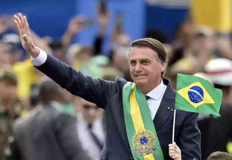 Bolsonaro em sete de setembro de 2022