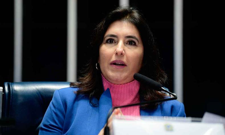 Simone Tebet, ministra do Planejamento e Orçamento (foto: Pedro França/Agência Senado - 27/4/23) Simone Tebet, ministra do Planejamento e Orçamento